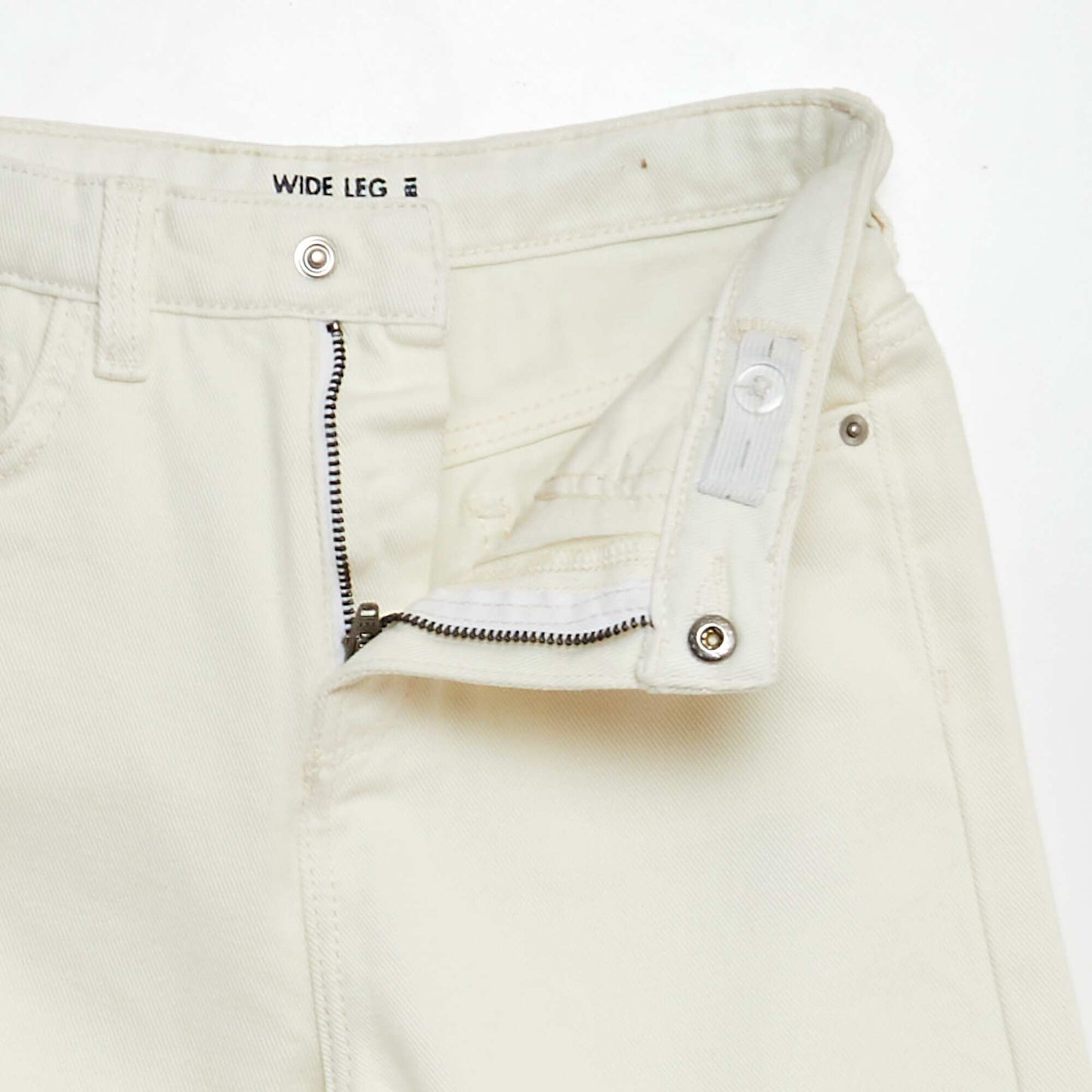 Pantalón wide leg BLANCO
