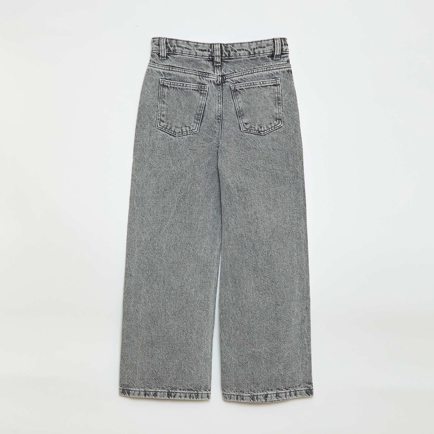 Pantalón wide leg GRIS