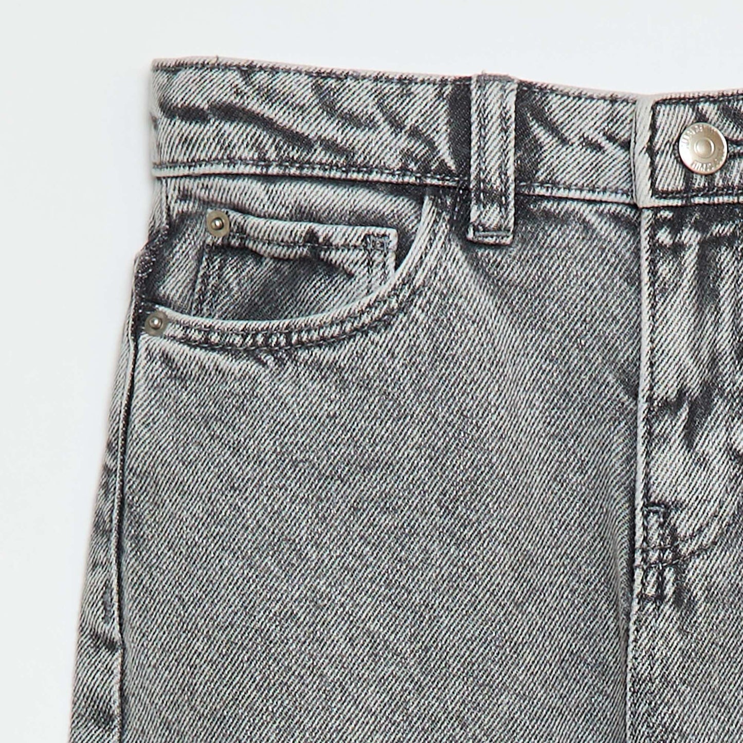 Pantalón wide leg GRIS