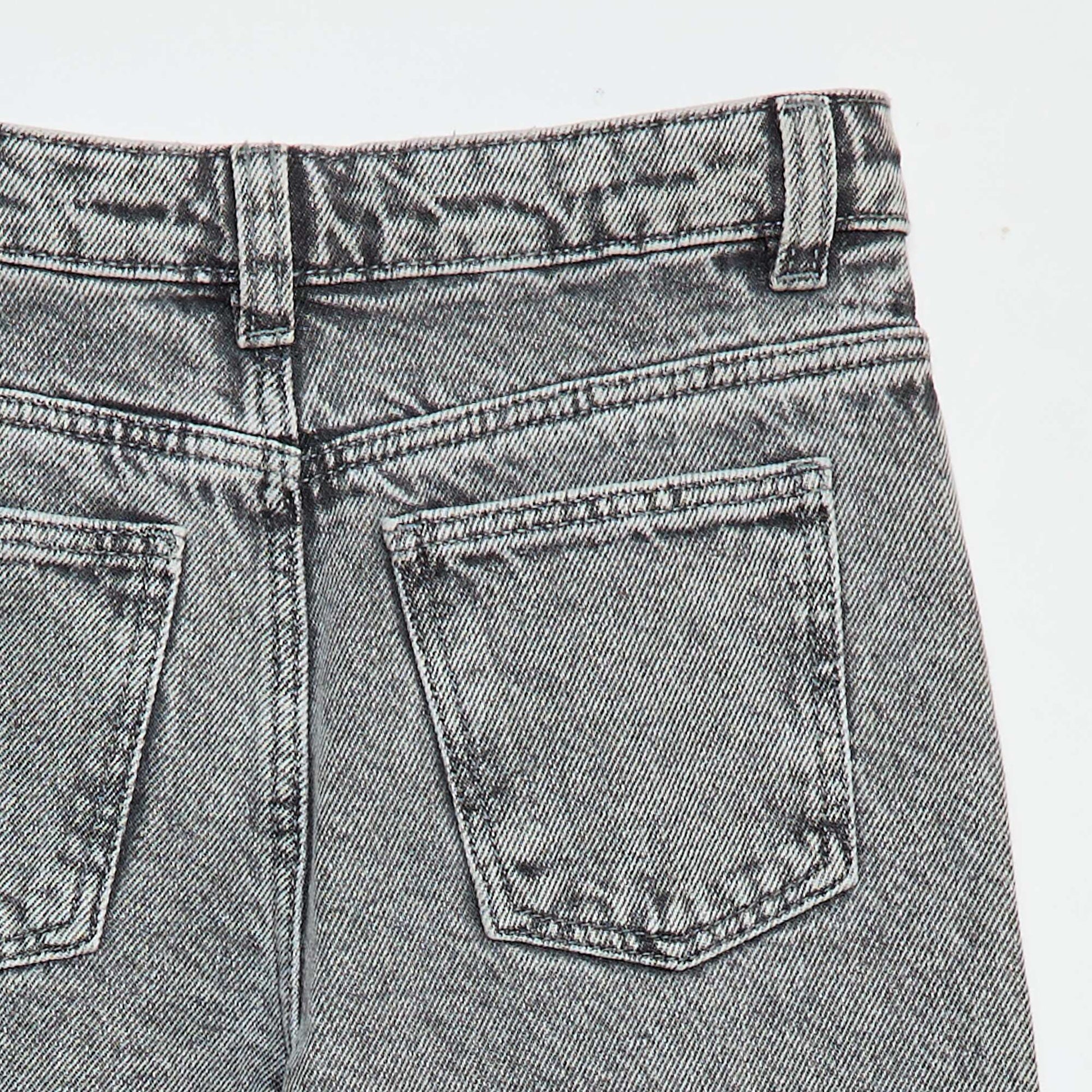 Pantalón wide leg GRIS