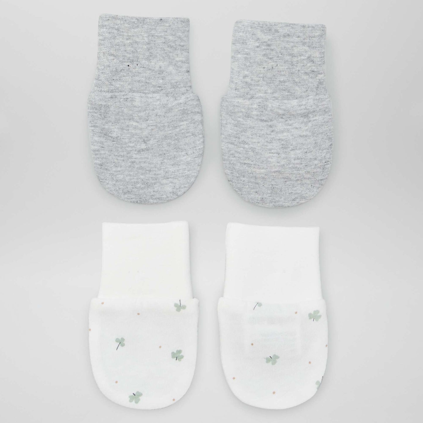 Pack de 2 pares de manoplas antiarañazos BLANCO