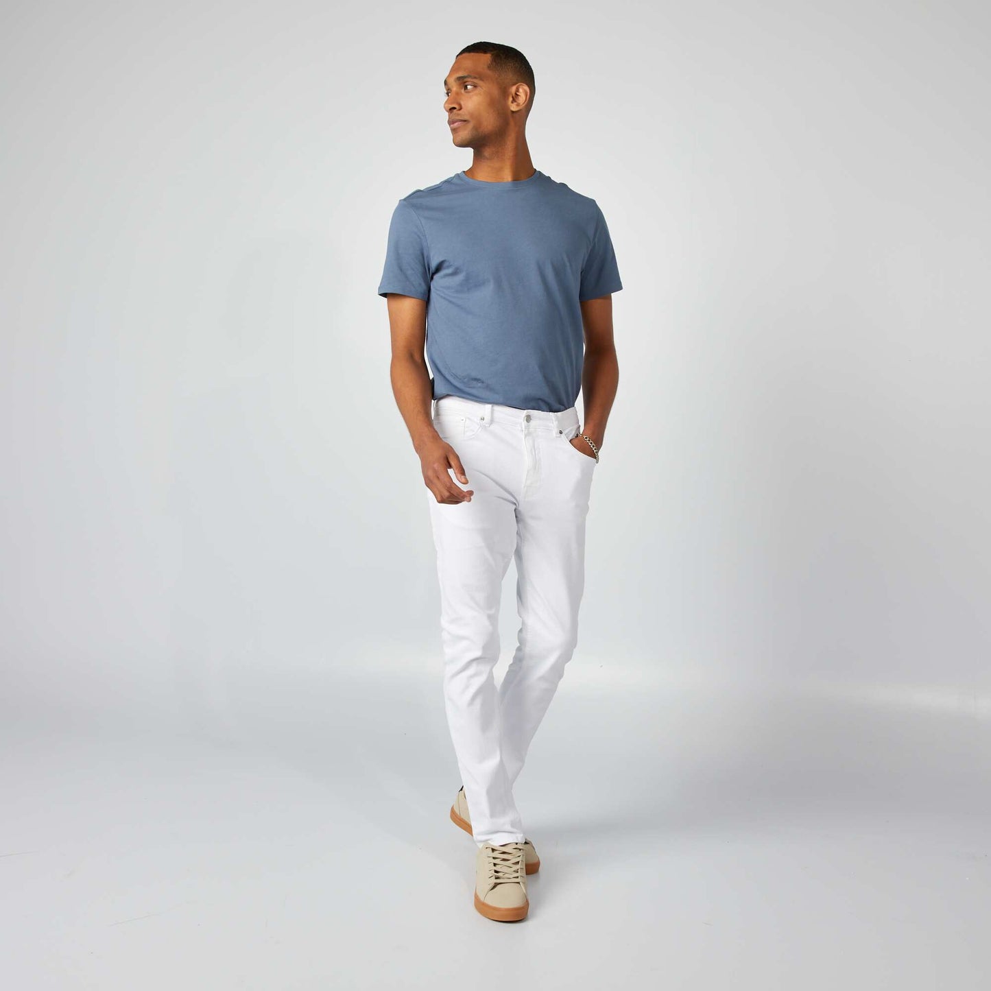 Jean slim - L32 BLANCO