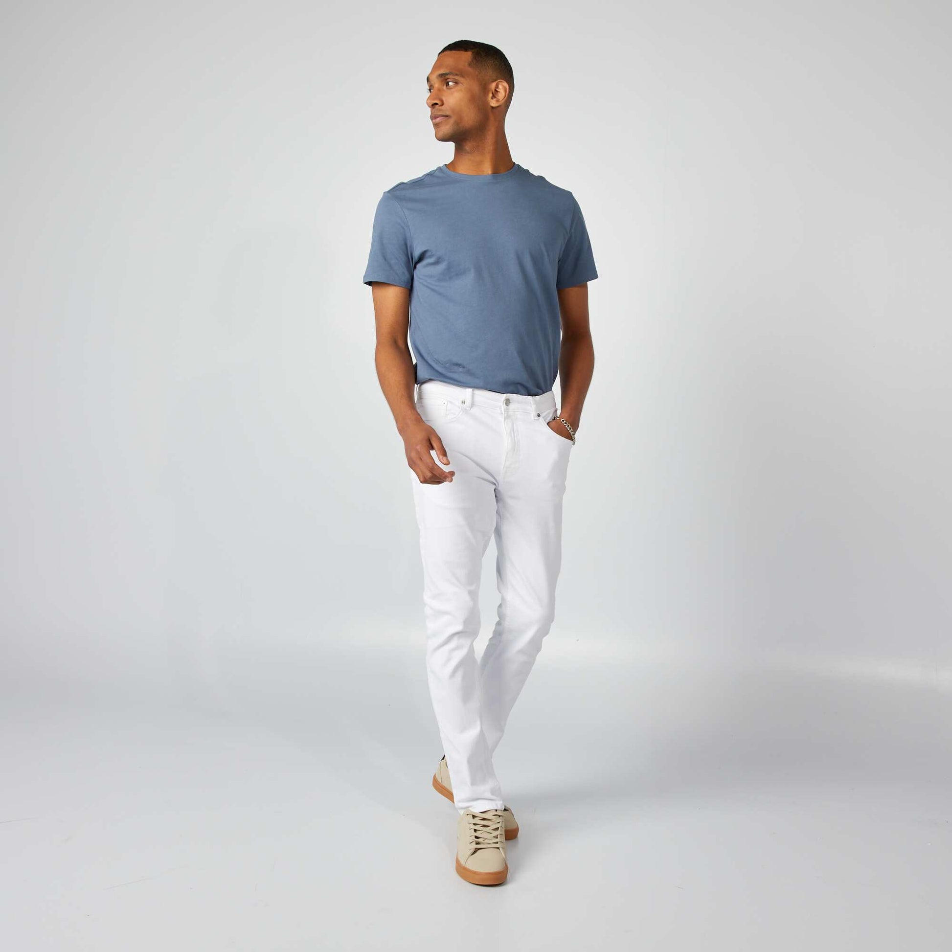 Jean slim - L32 BLANCO