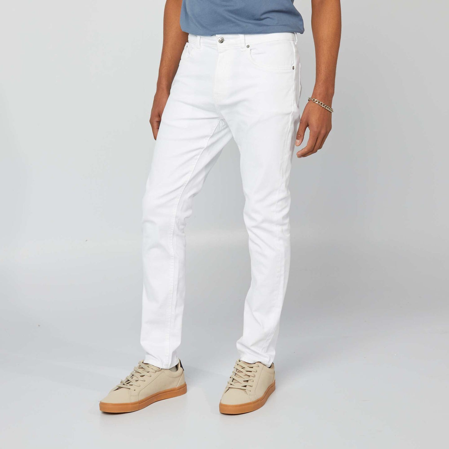 Jean slim - L32 BLANCO
