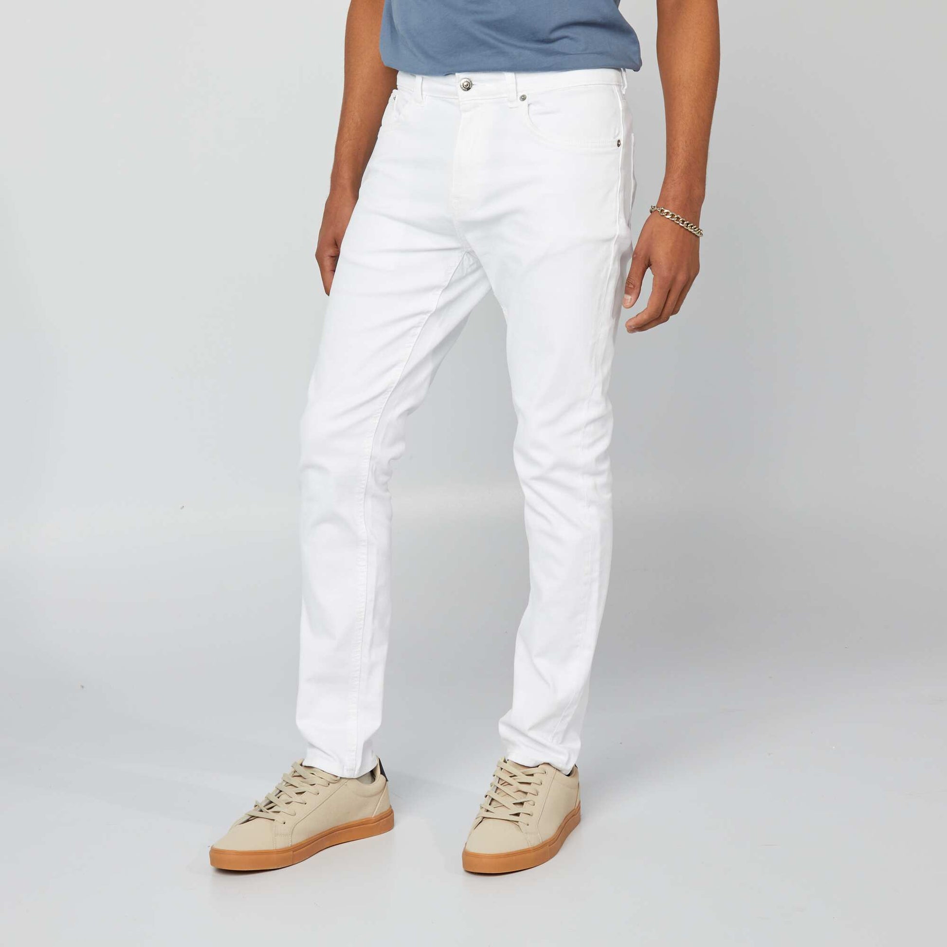 Jean slim - L32 BLANCO