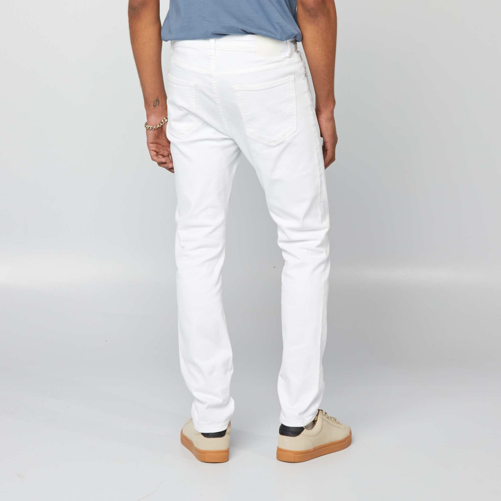 Jean slim - L32 BLANCO