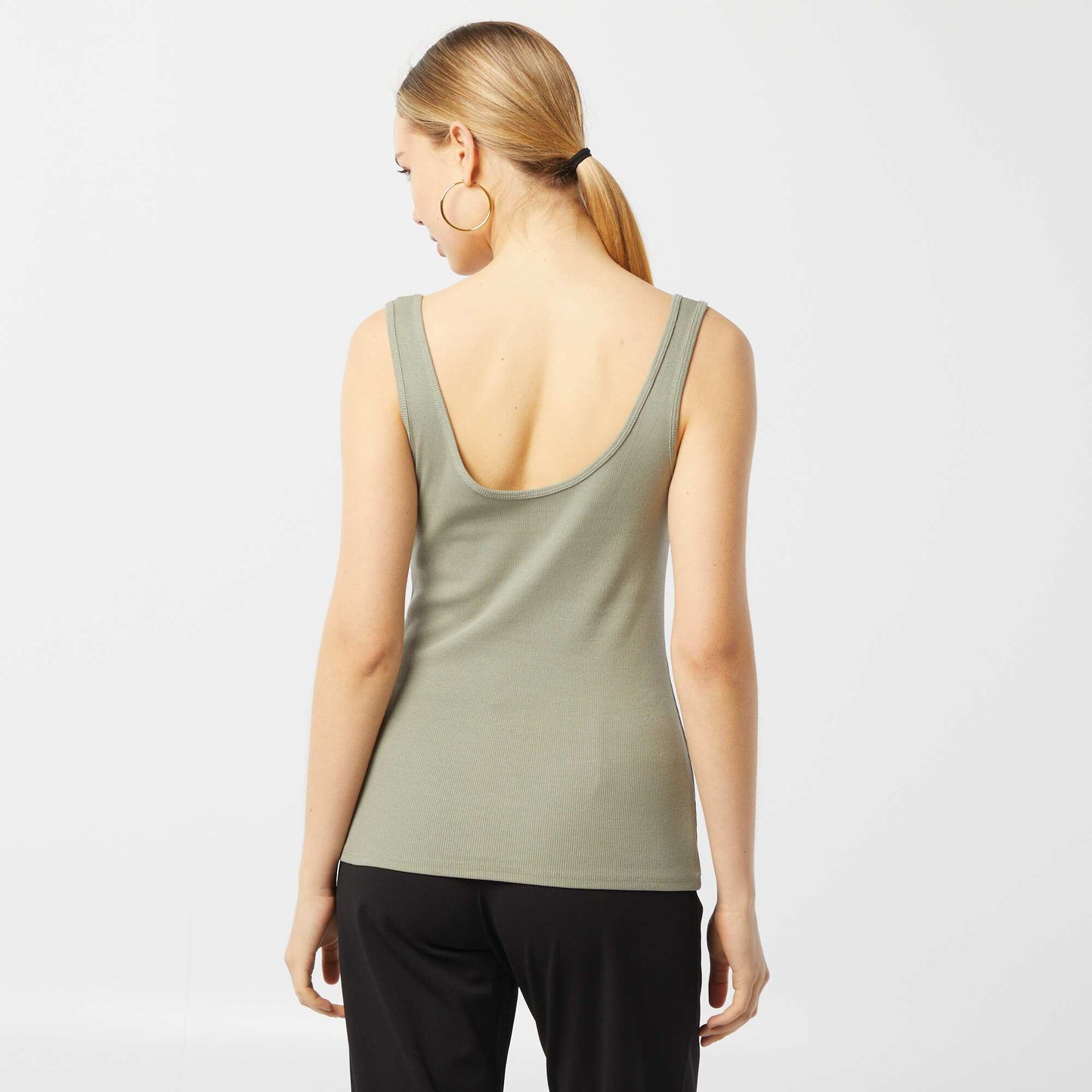 Camiseta sin mangas VERDE