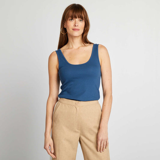Camiseta sin mangas AZUL