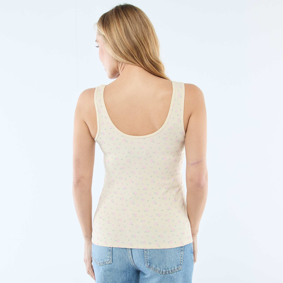 Camiseta sin mangas AMARILLO