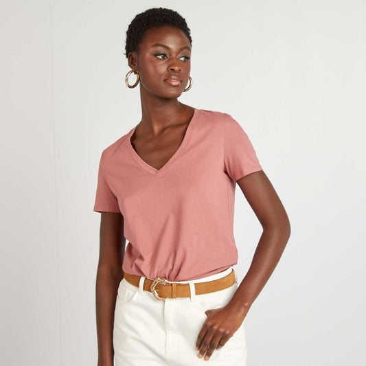 Camiseta básica ROSA