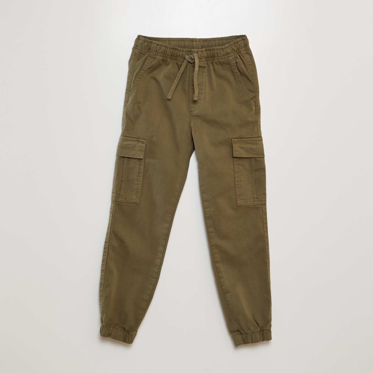 Pantalón elástico multibolsillos KAKI