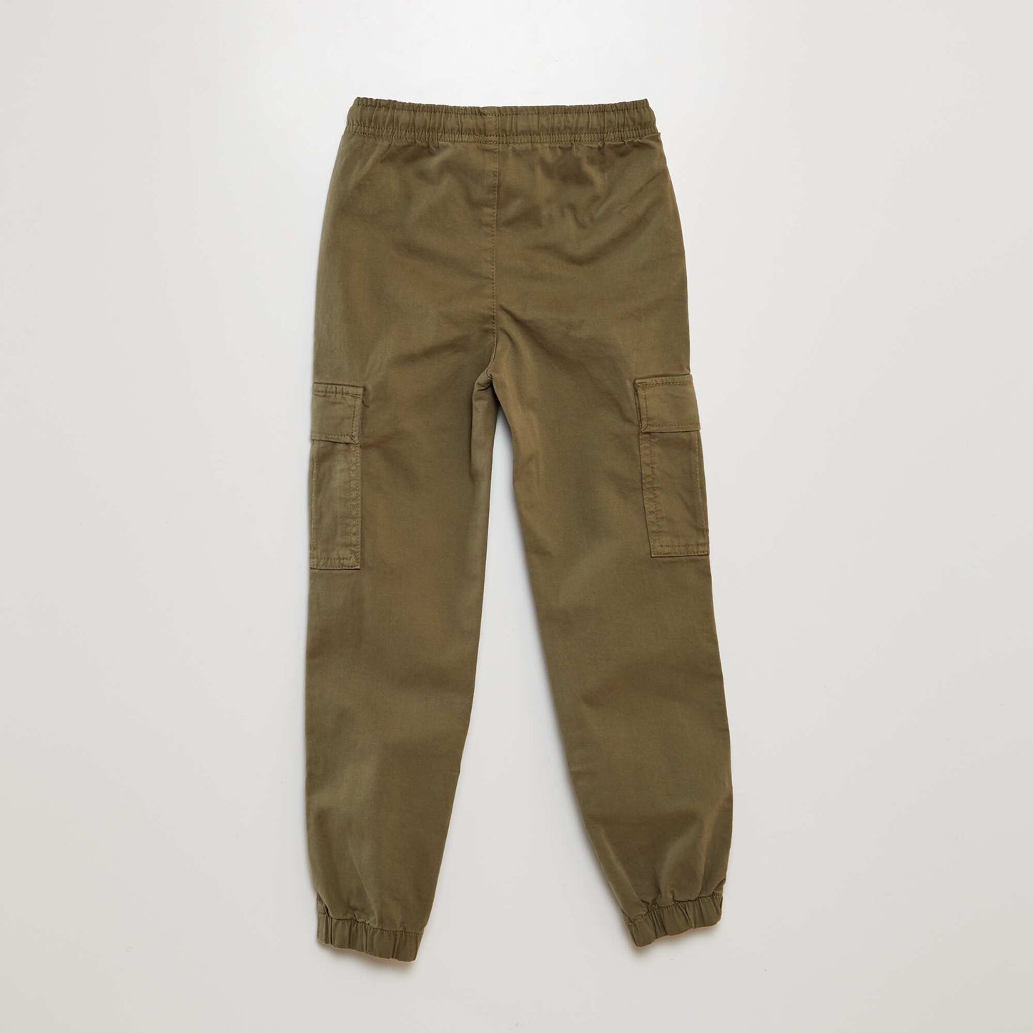 Pantalón elástico multibolsillos KAKI