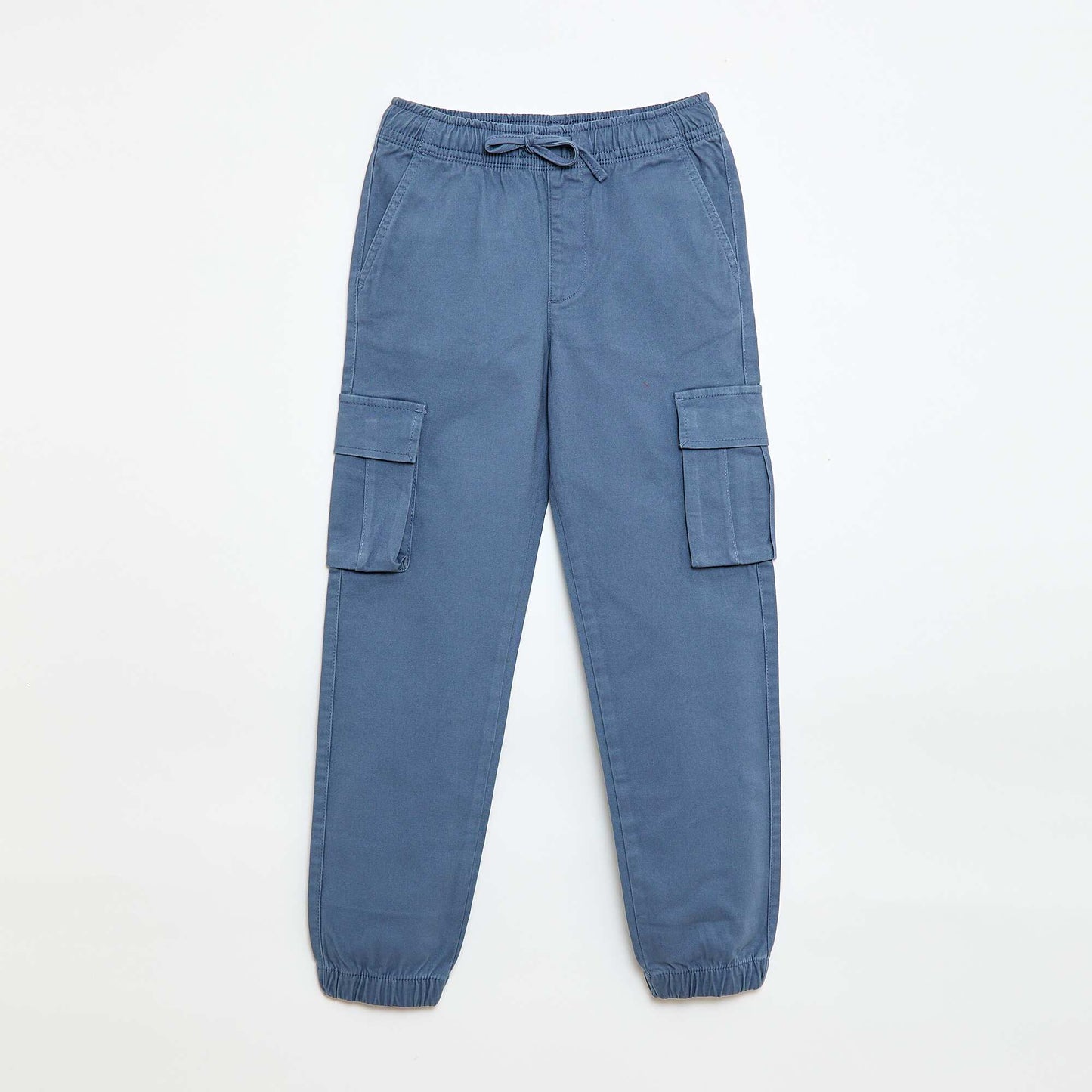 Pantalón elástico multibolsillos AZUL