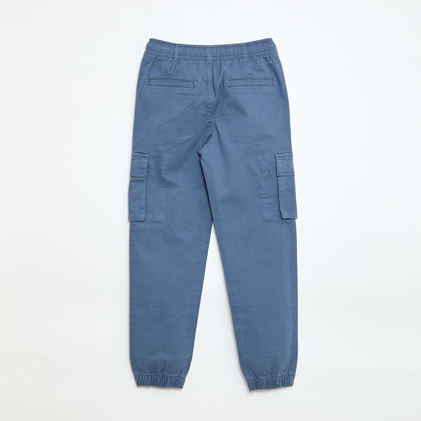 Pantalón elástico multibolsillos AZUL