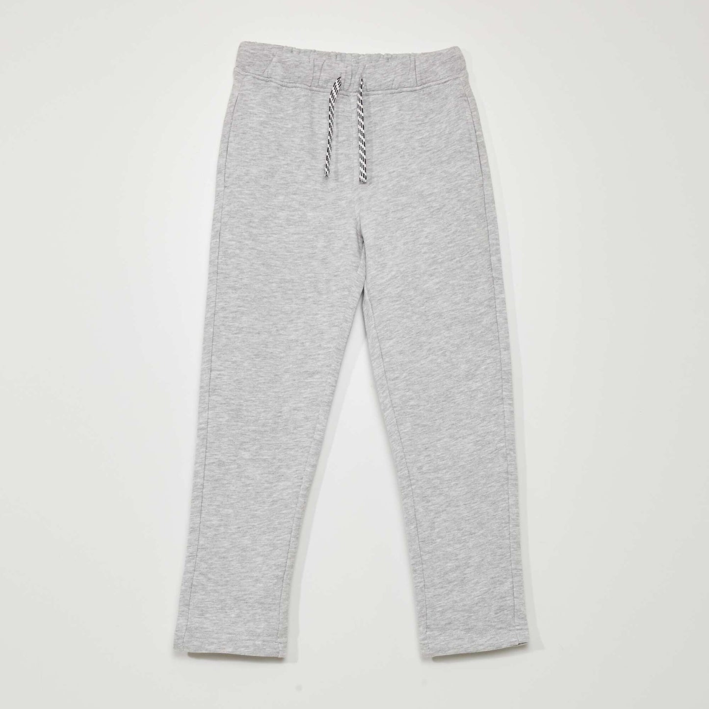 Jogging jaspeado con cintura ajustable GRIS