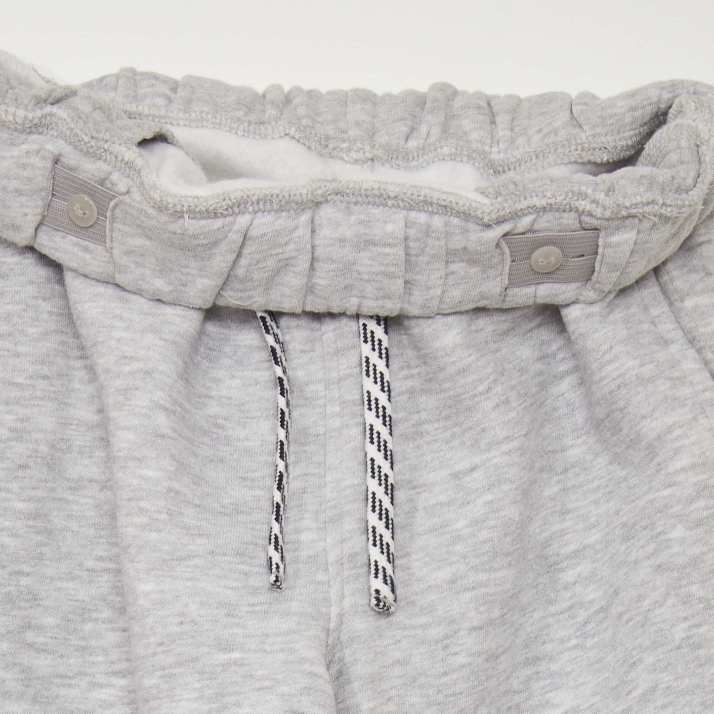 Jogging jaspeado con cintura ajustable GRIS