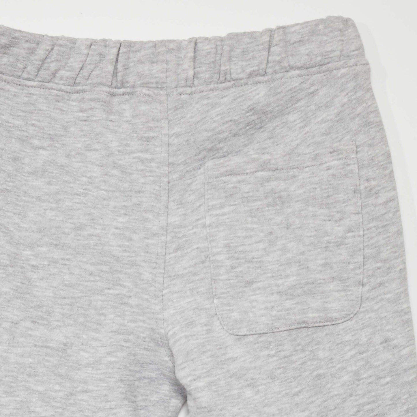 Jogging jaspeado con cintura ajustable GRIS