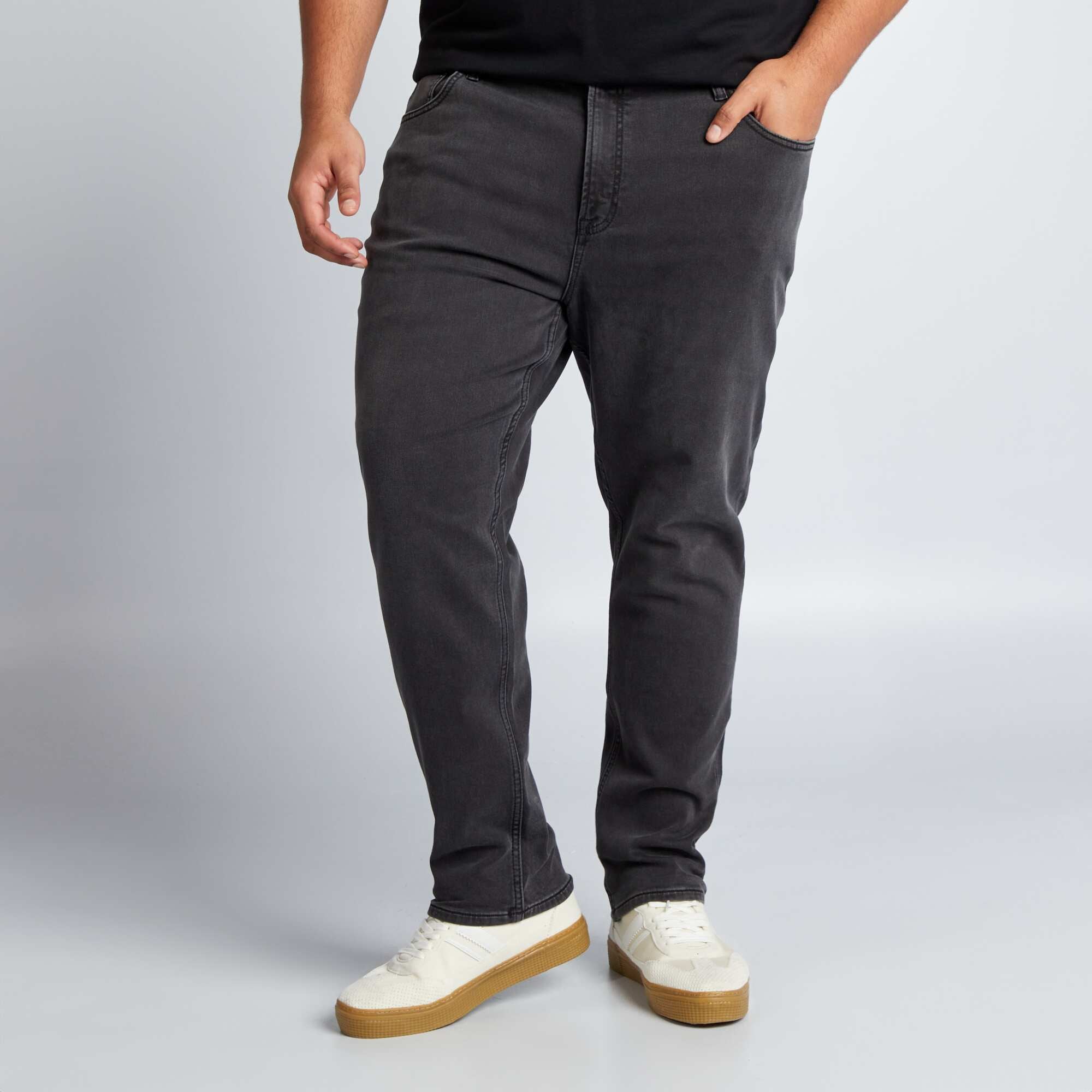 Jean slim L32 GRIS