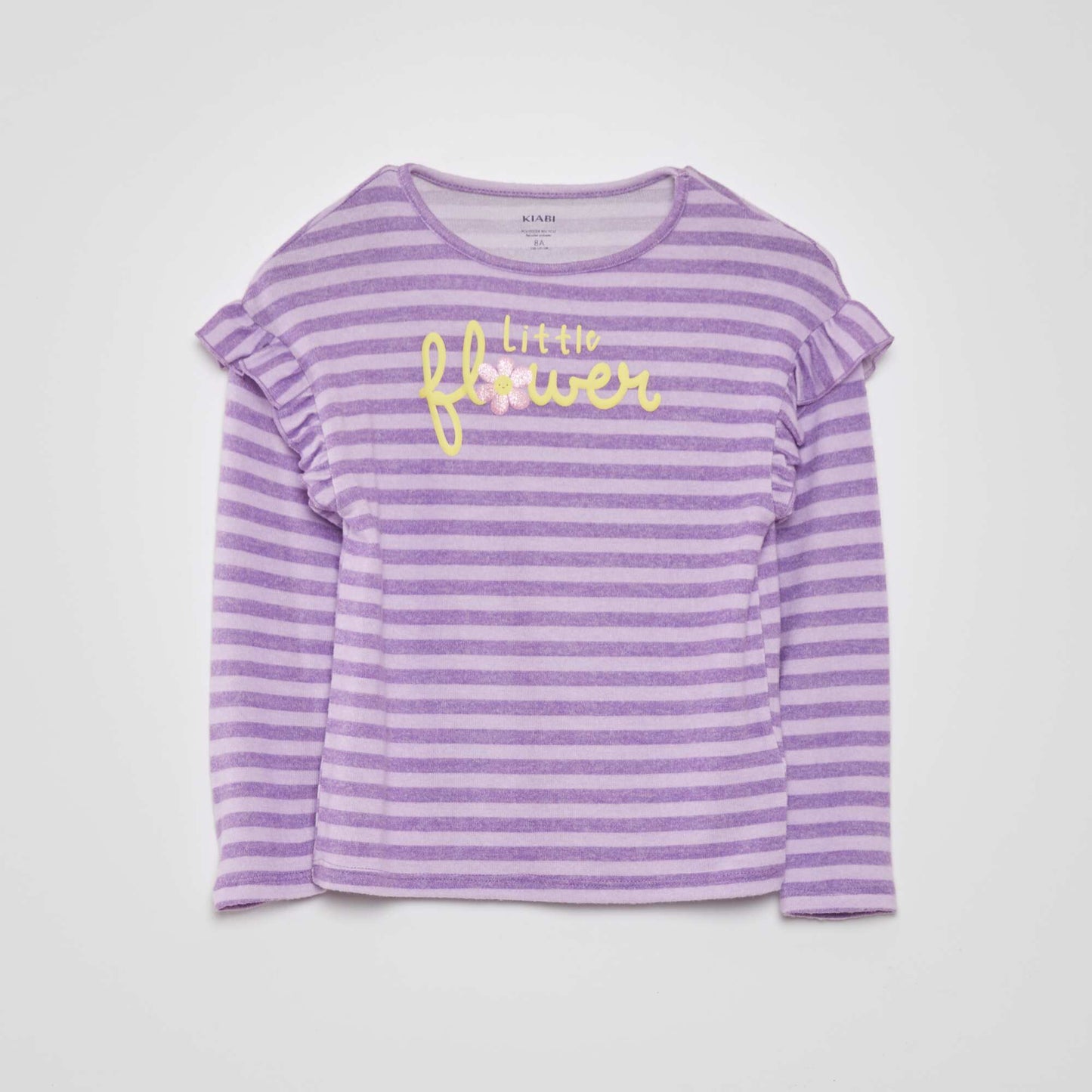 Camiseta de punto suave PURPURA