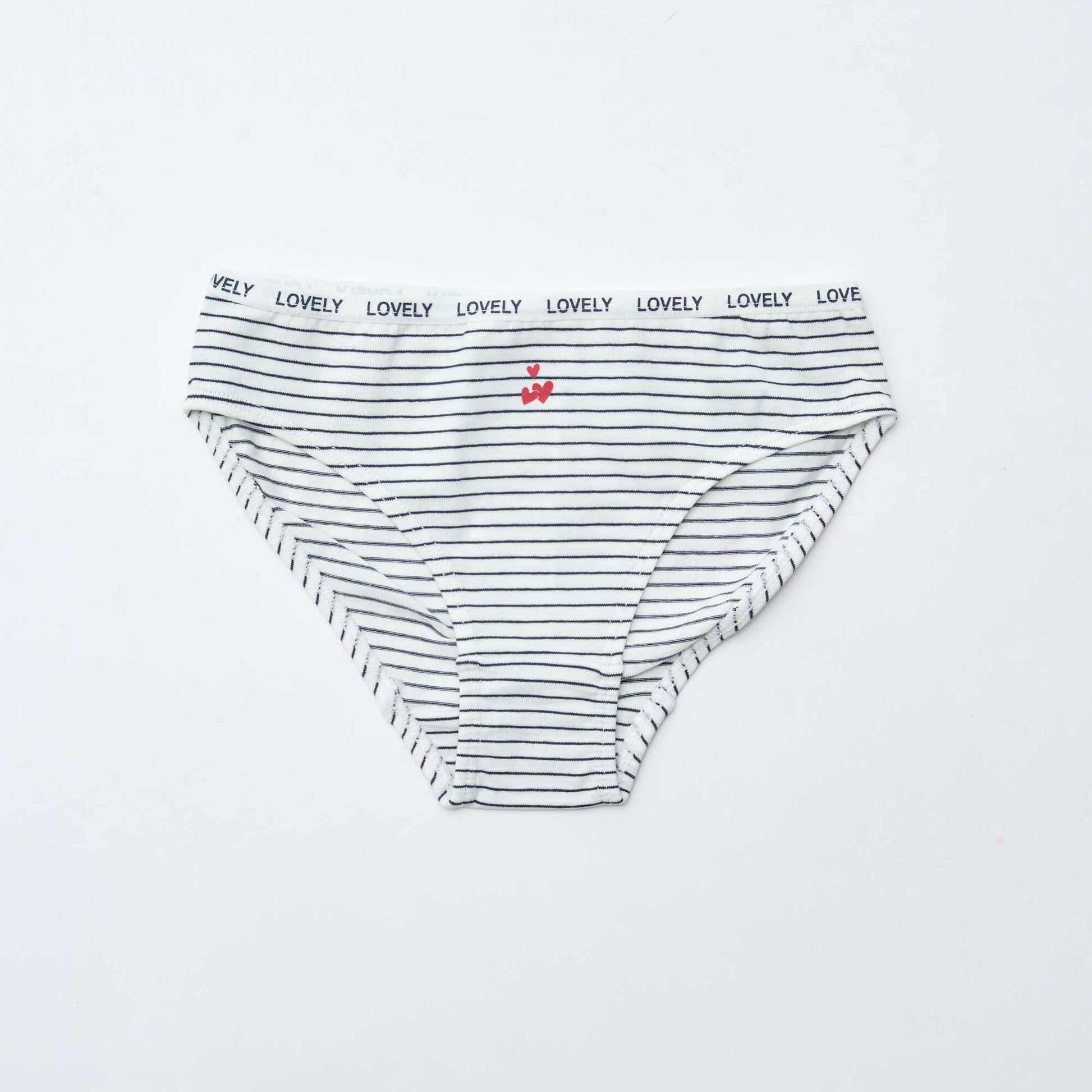Pack de 4 braguitas estampadas BLANCO