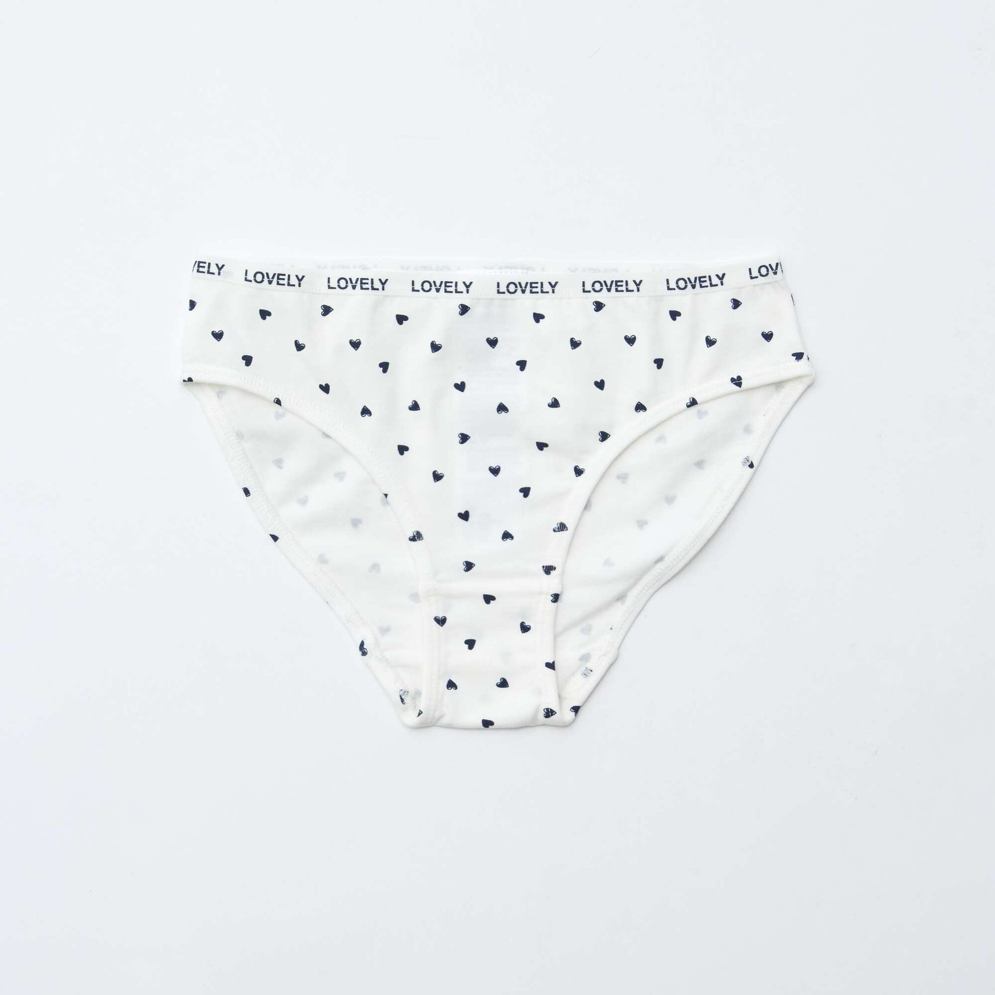 Pack de 4 braguitas estampadas BLANCO