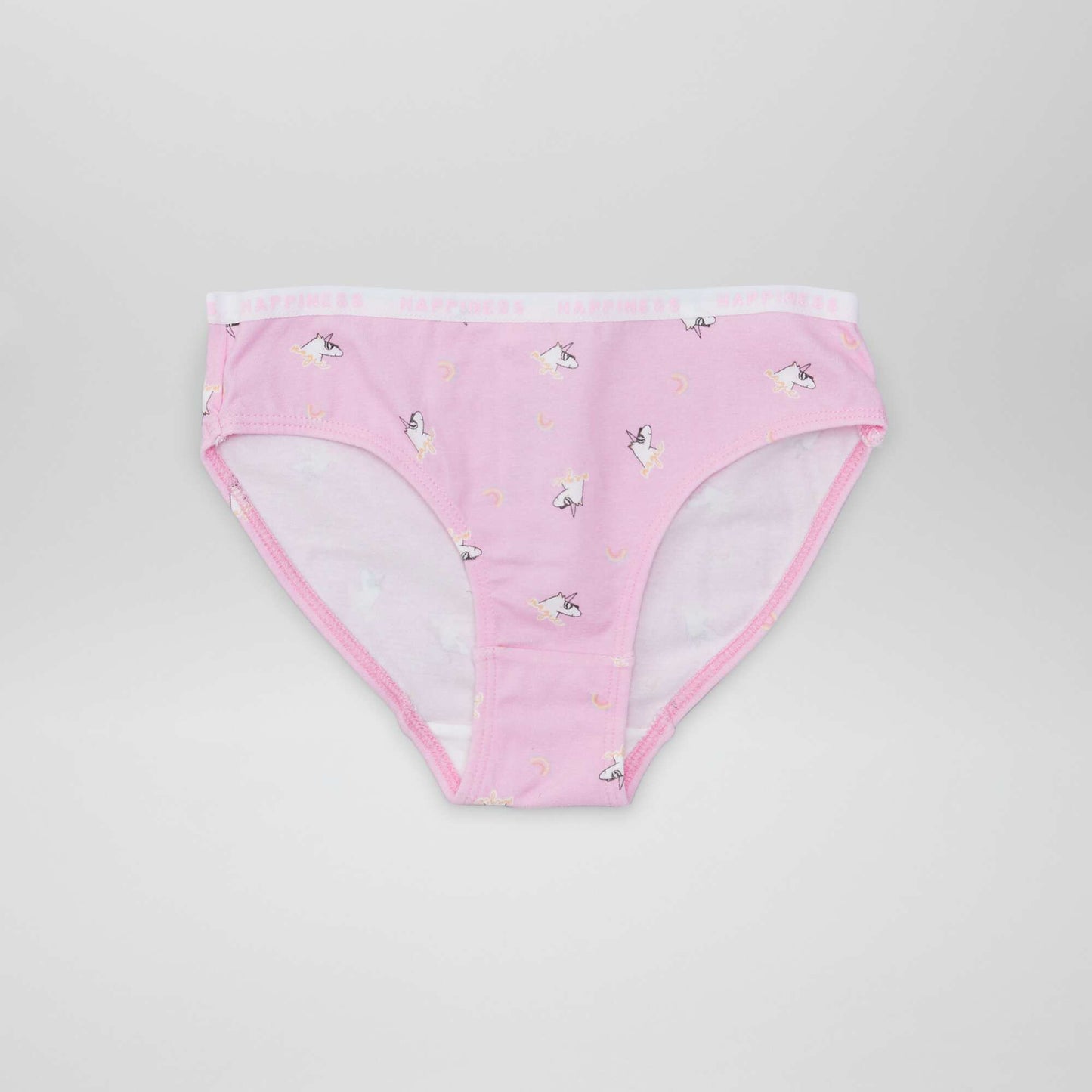 Pack de 4 braguitas estampadas 'animal' ROSA