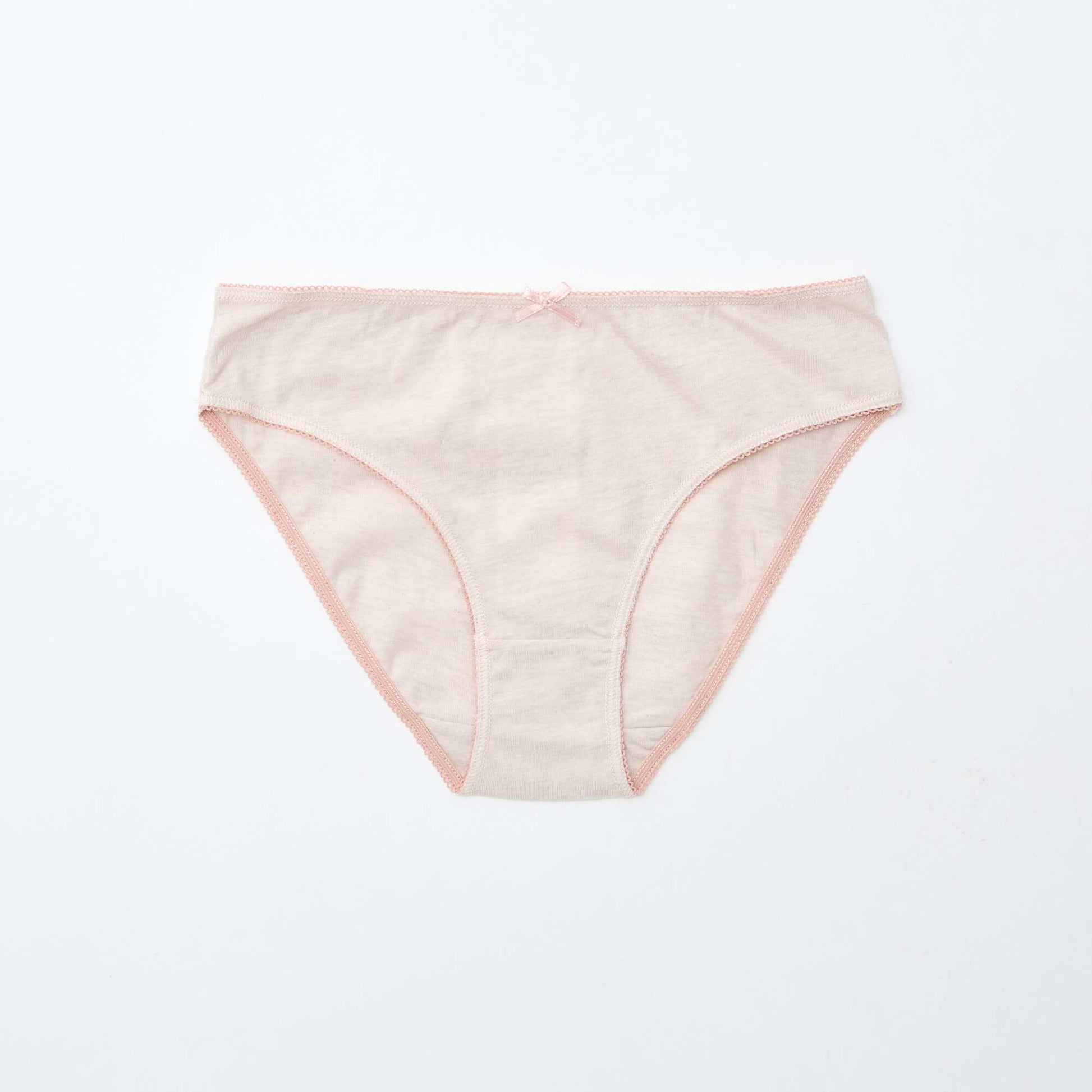 Pack de 7 braguitas ROSA