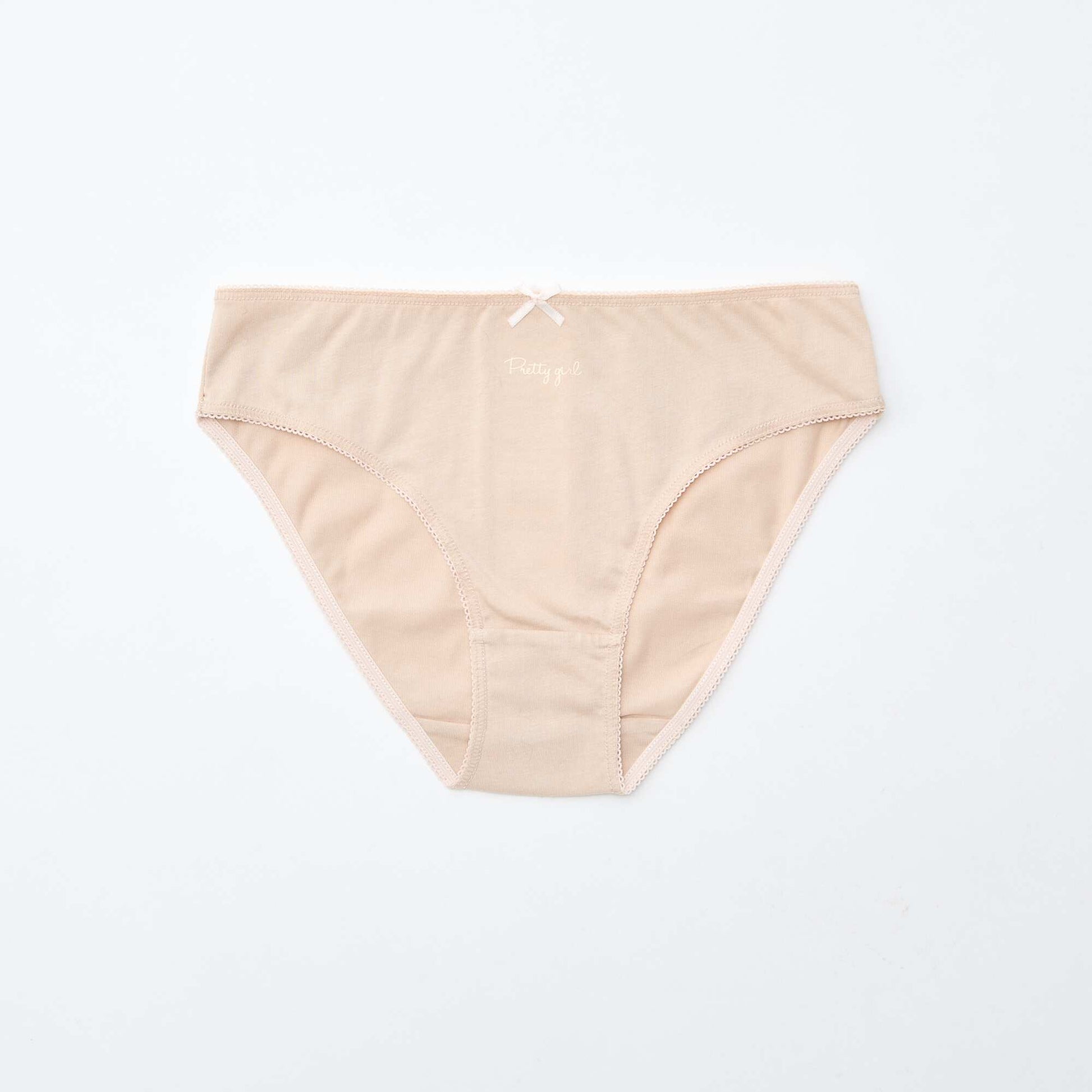Pack de 7 braguitas ROSA