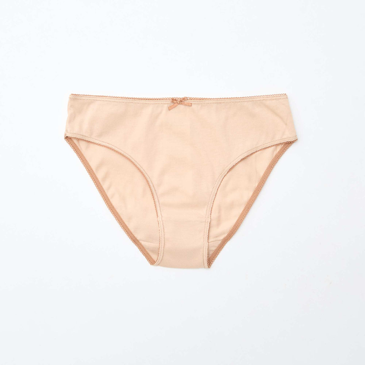 Pack de 7 braguitas MARRON