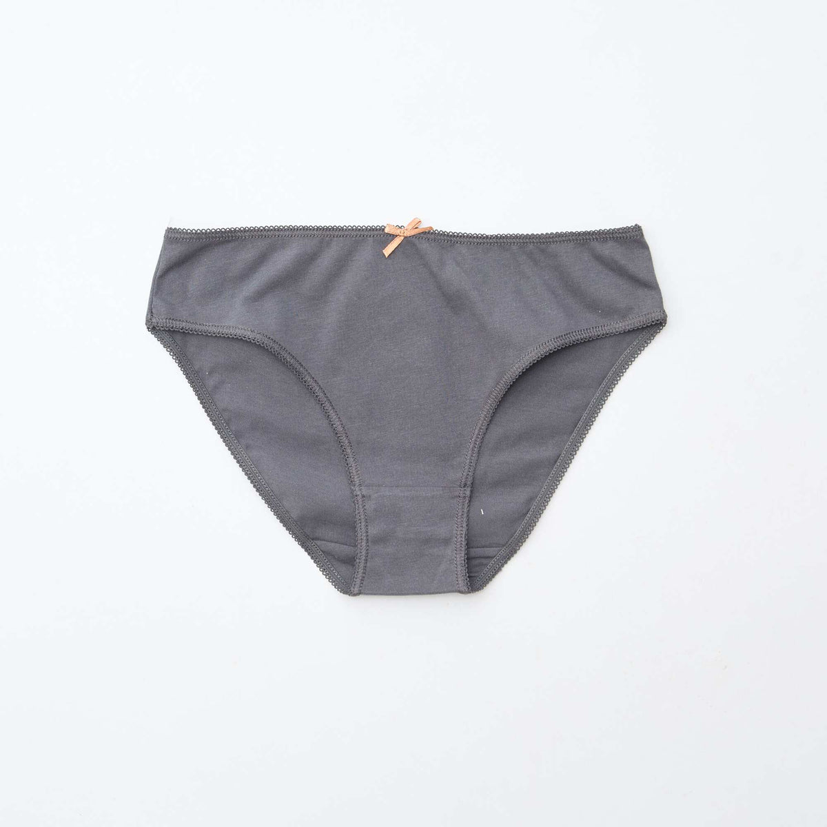Pack de 7 braguitas MARRON