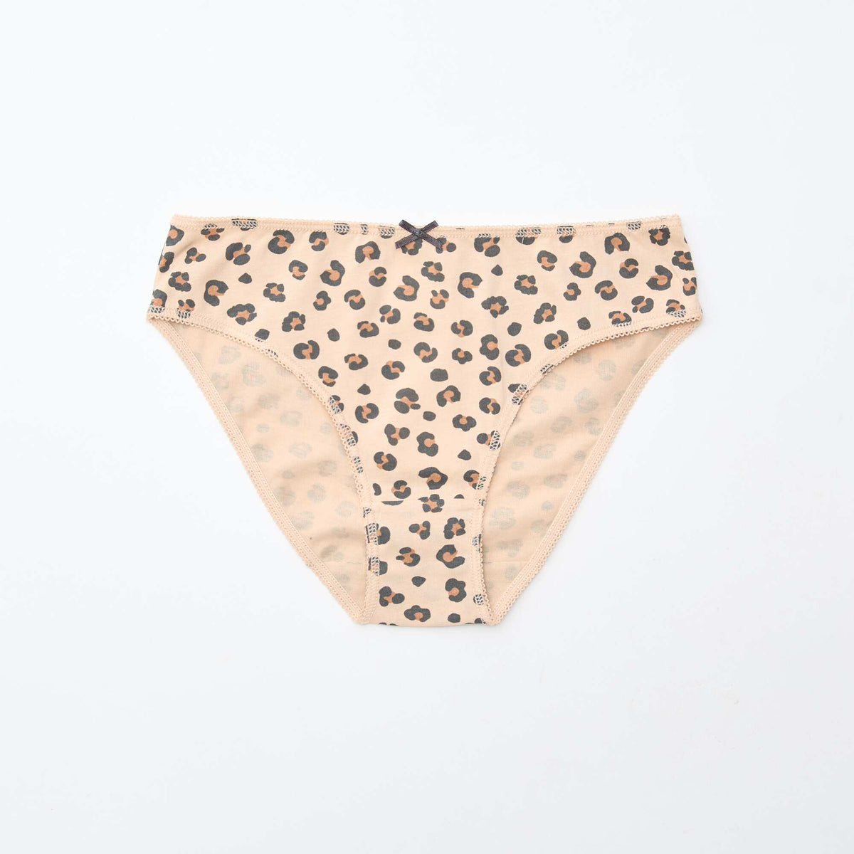 Pack de 7 braguitas MARRON