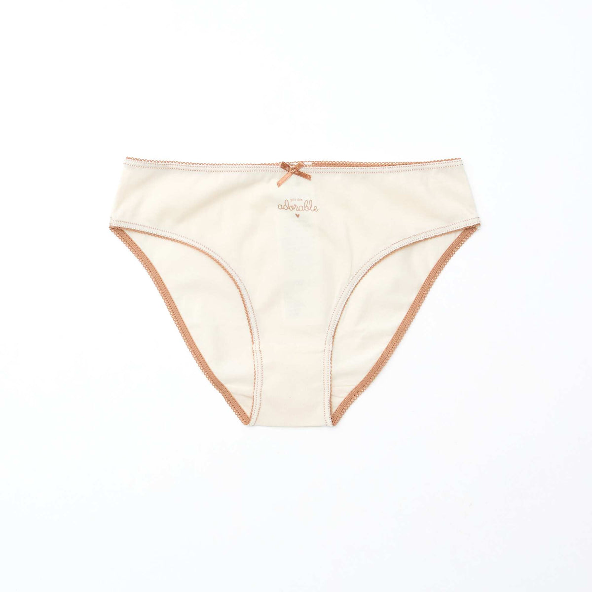 Pack de 7 braguitas MARRON