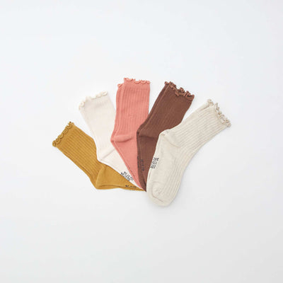 Pack de 5 pares de medias BEIGE