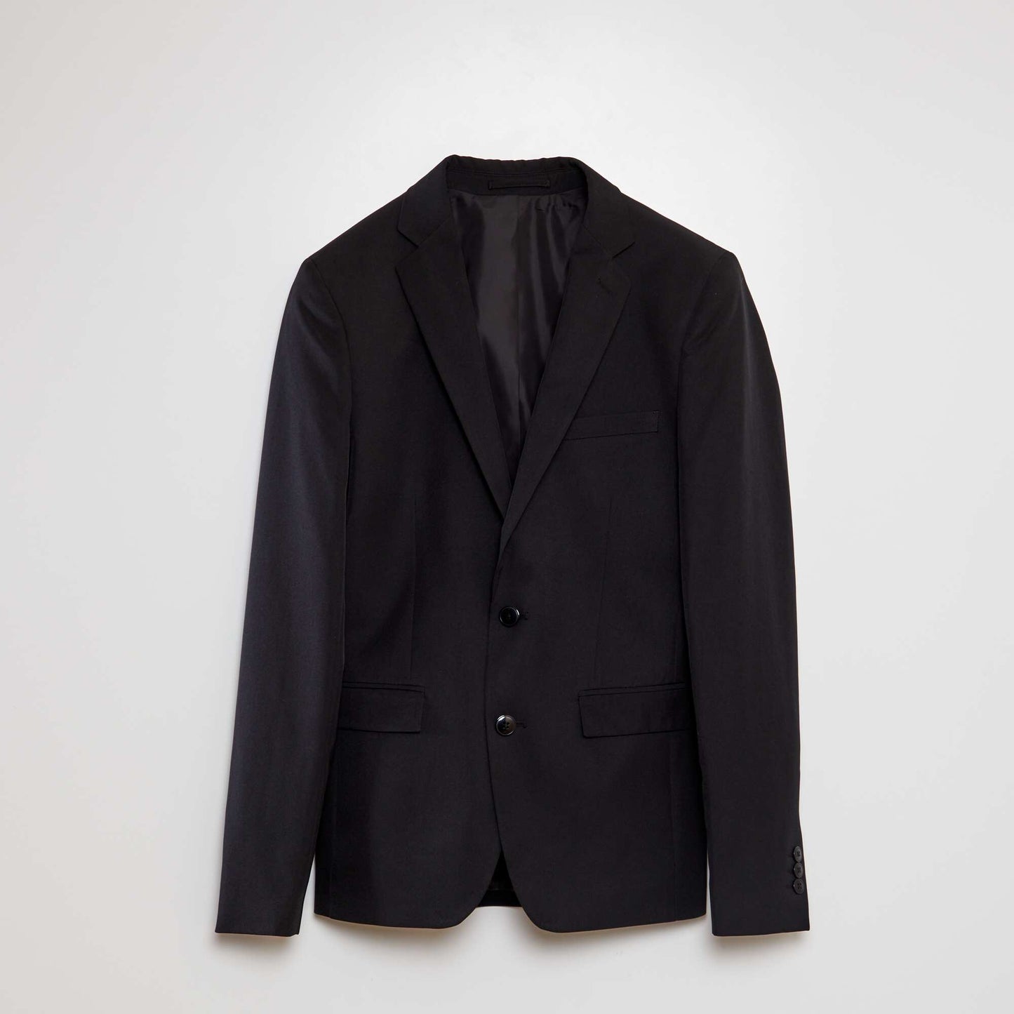 Chaqueta de traje slim fit negro