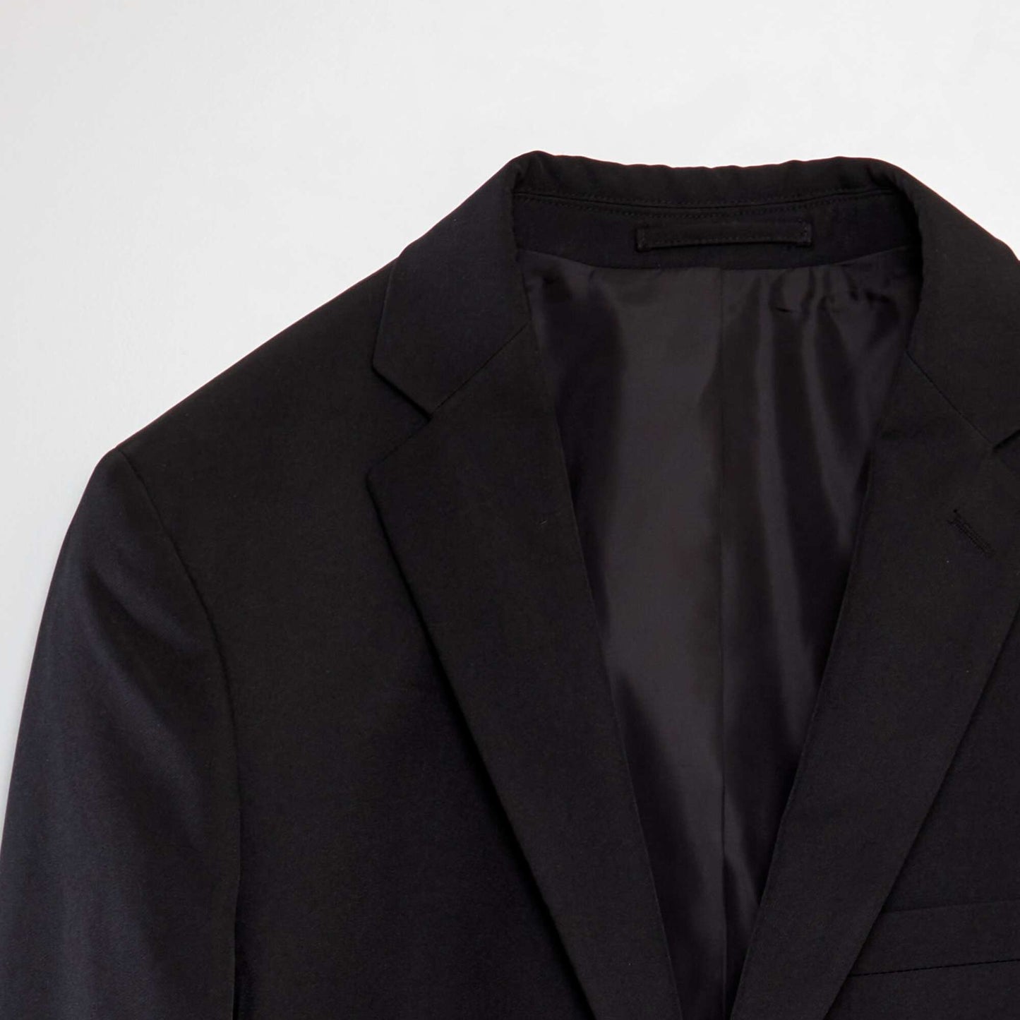 Chaqueta de traje slim fit negro