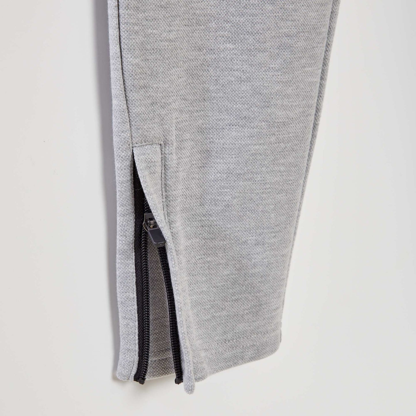 Pantalón de jogging de piqué de algodón GRIS