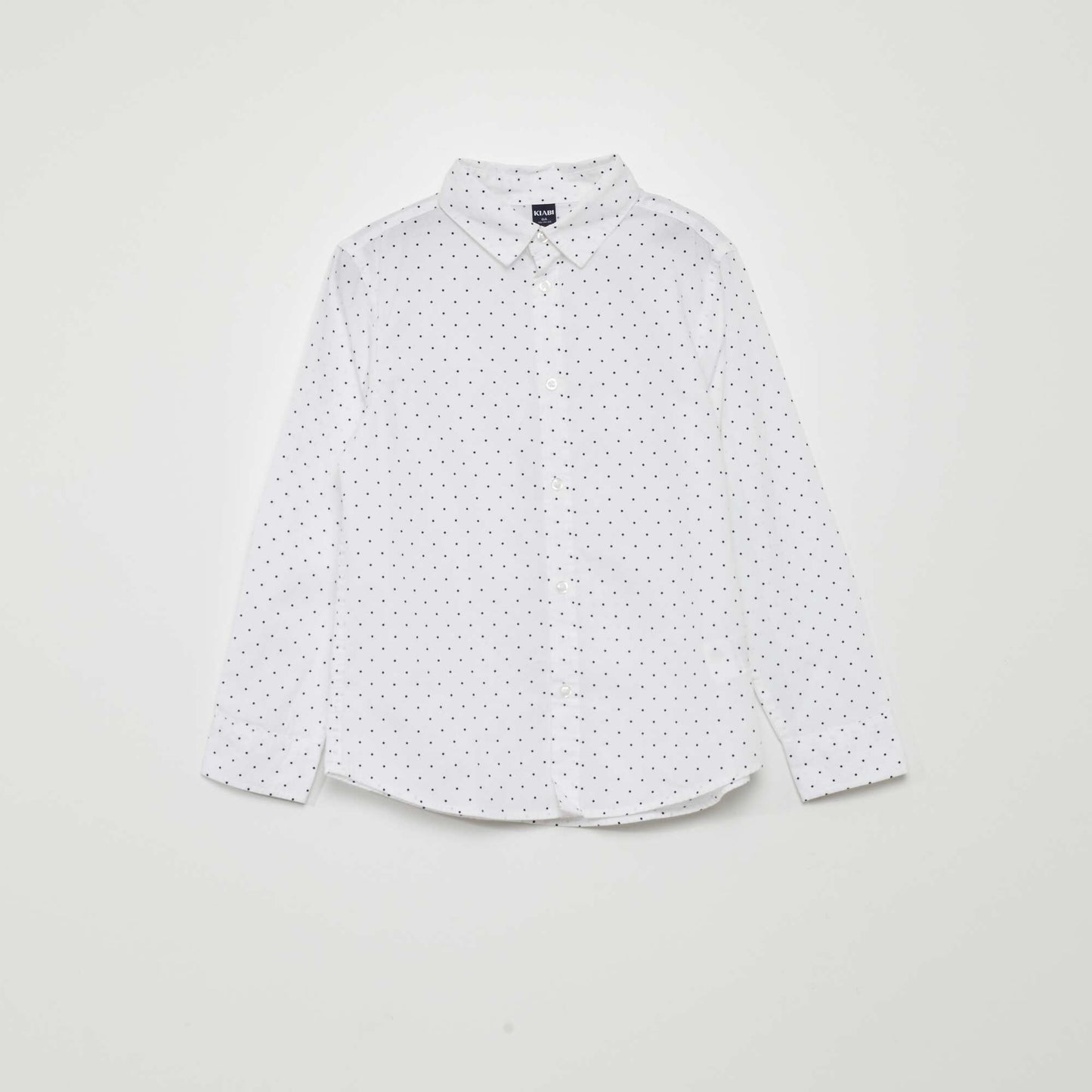 Camisa de popelina BLANCO