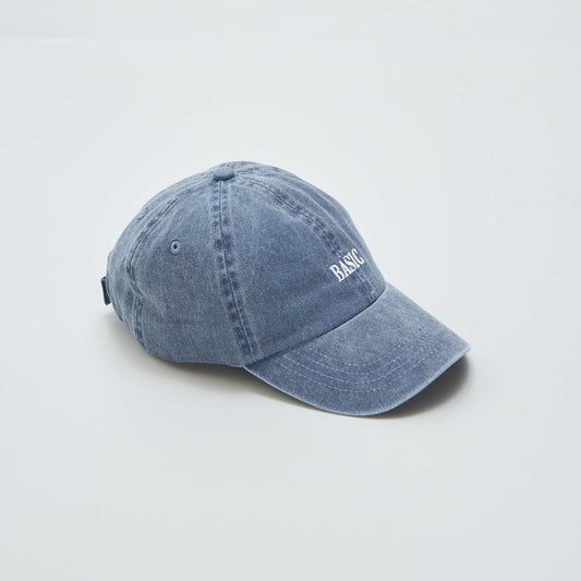 Gorra de tela AZUL