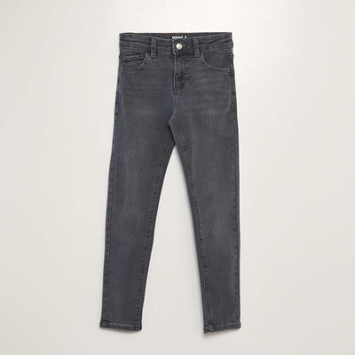 Pantalón jean skinny GRIS