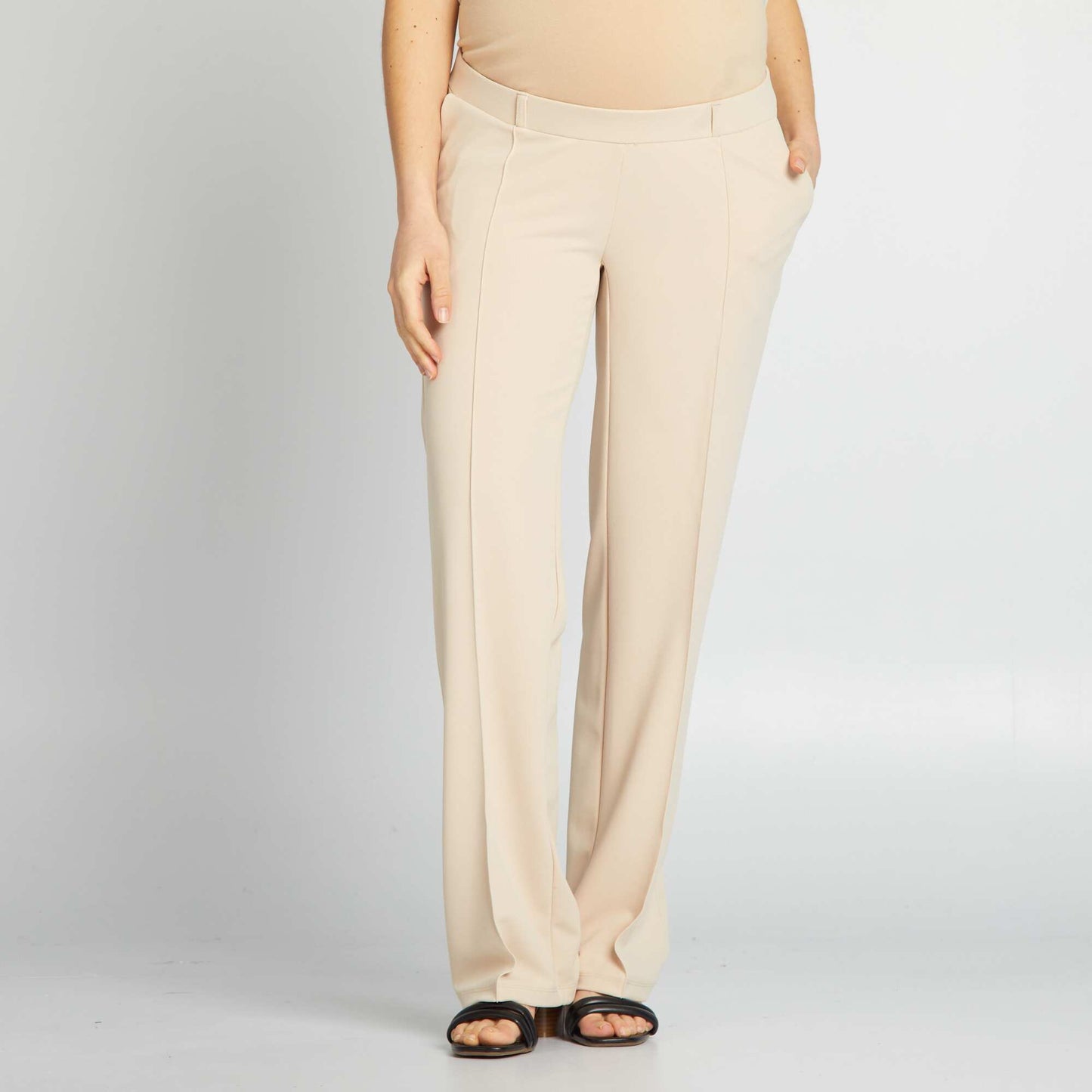 Pantalón milano maternidad BEIGE