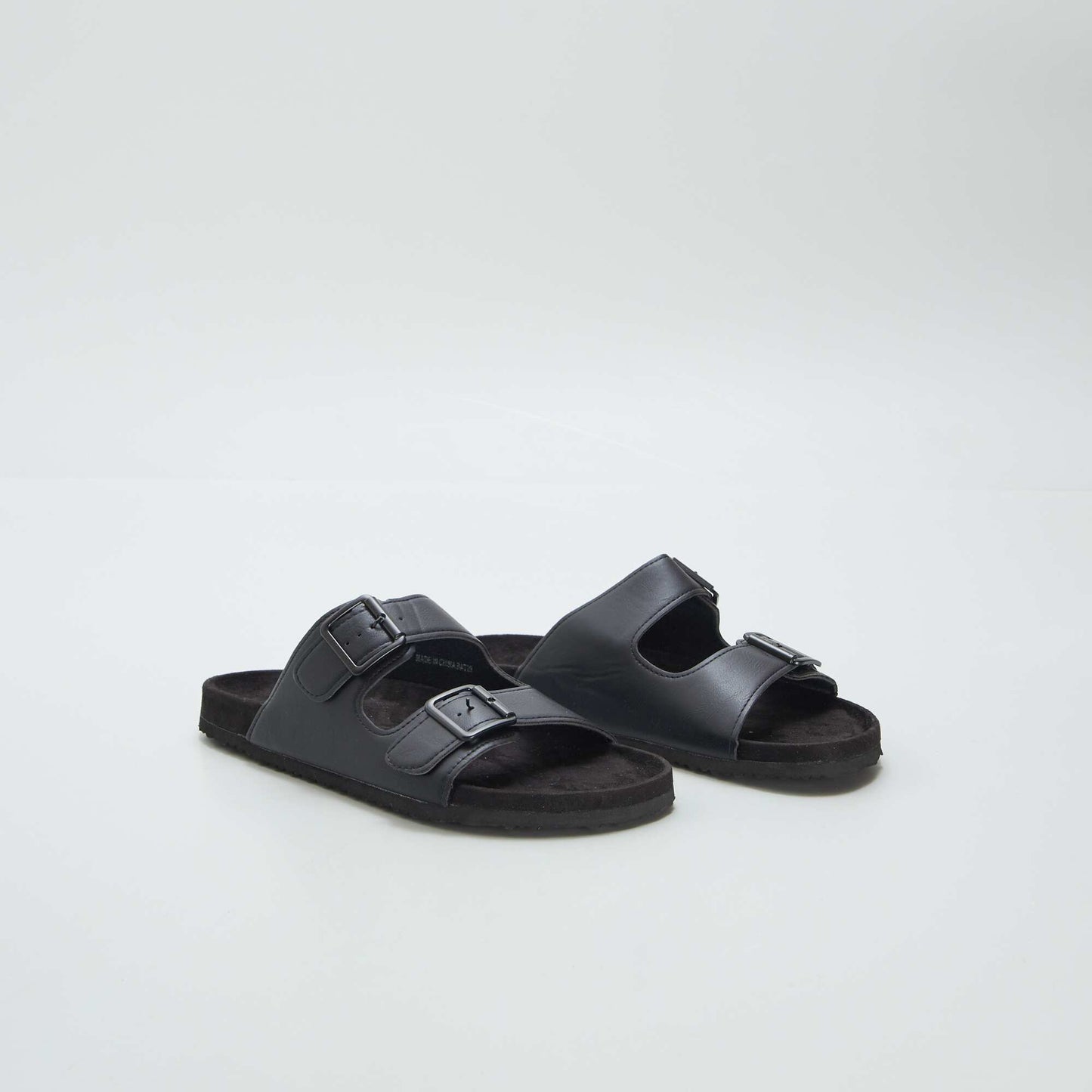 Sandalias de dos tiras NEGRO