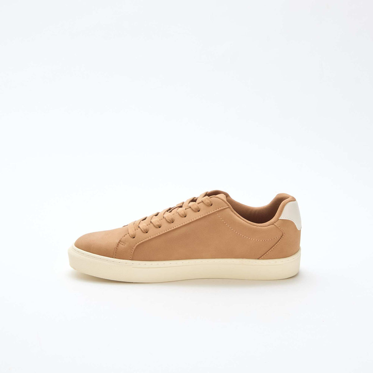 Zapatillas bajas con textura BEIGE
