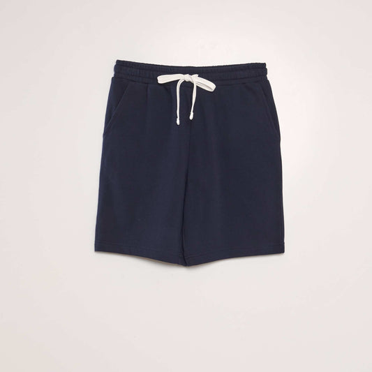 Bermudas finas de chándal AZUL