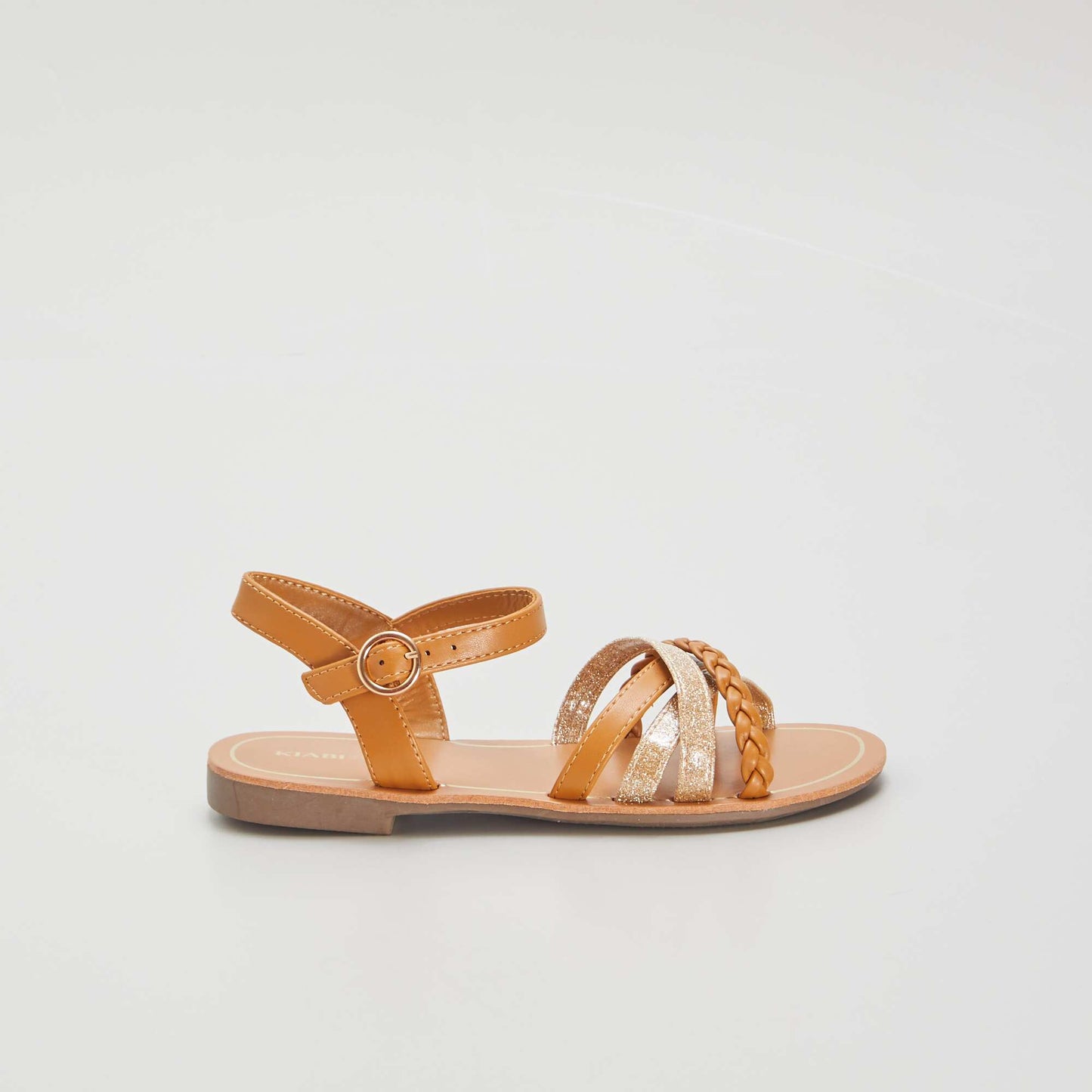 Sandalias con múltiples tiras MARRON