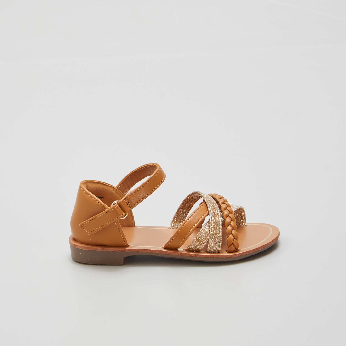 Sandalias con tiras MARRON