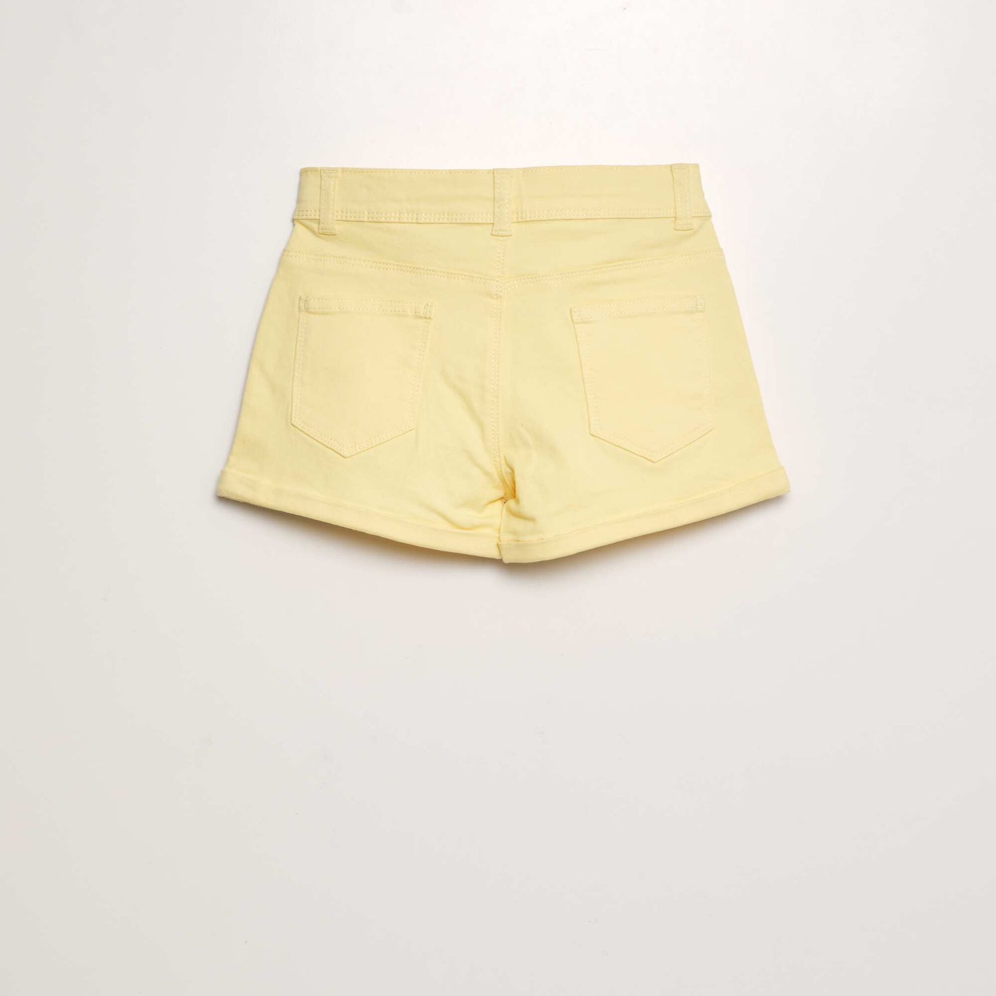 Short de sarga AMARILLO