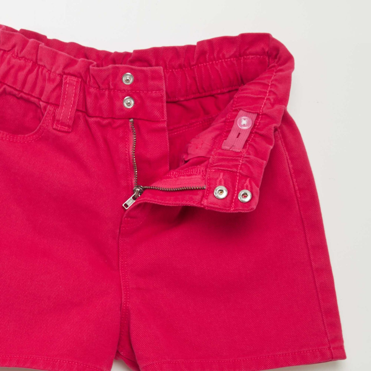 Short jean de color ROSA