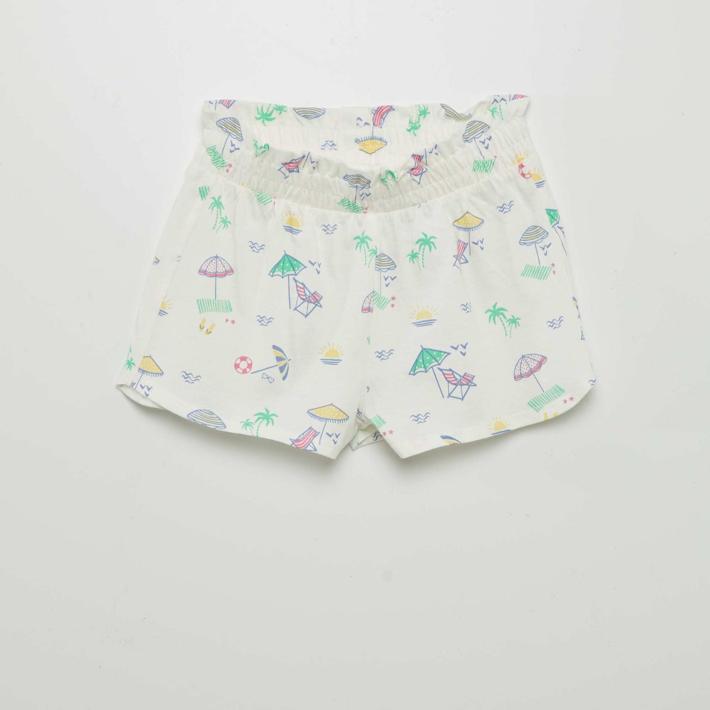 Pack de 2 shorts ligeros - 2 piezas BLANCO