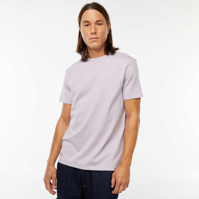 Camiseta de algodón con cuello redondo ROSA