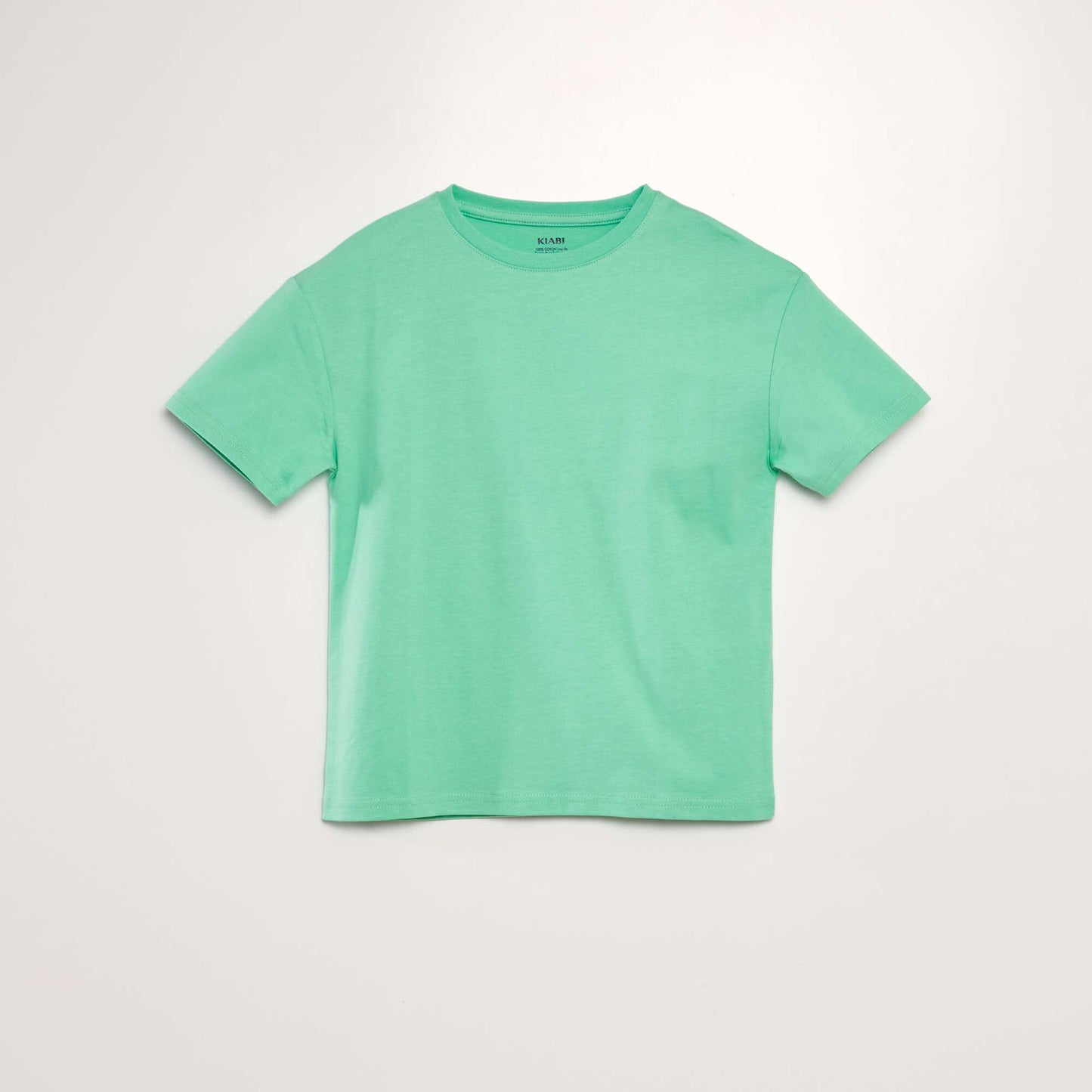 Camiseta lisa de punto grueso - Tough Cotton¿ VERDE